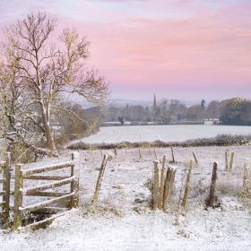 Snowy Scene Boxed Cards